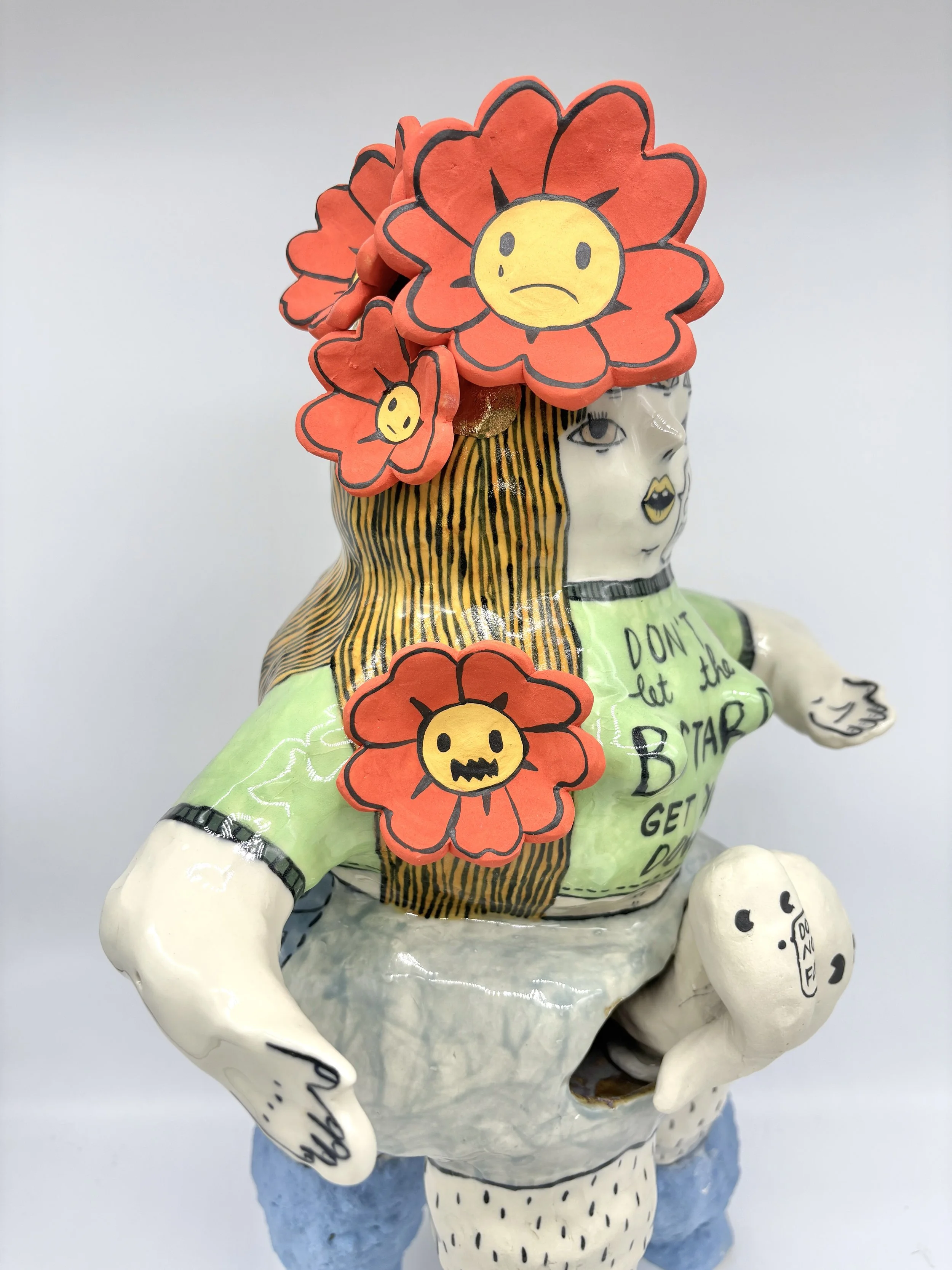 The Fear Witch by Folk Surrealist Erika Rier — Erika Rier